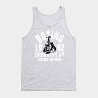 Boxing 1992 Brooklyn NY athletic fight hard Tank Top